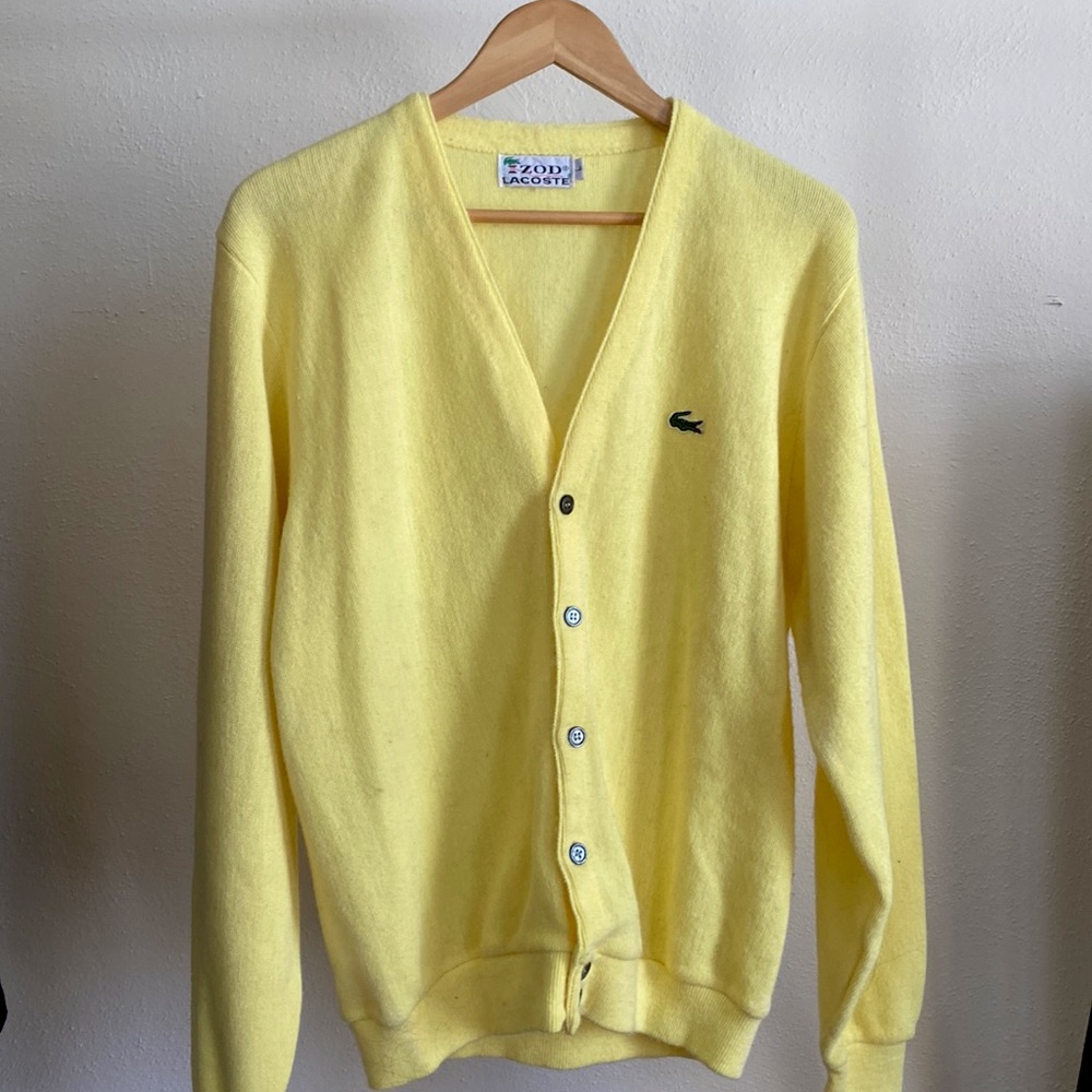 Lacoste V-Neck Cardigan